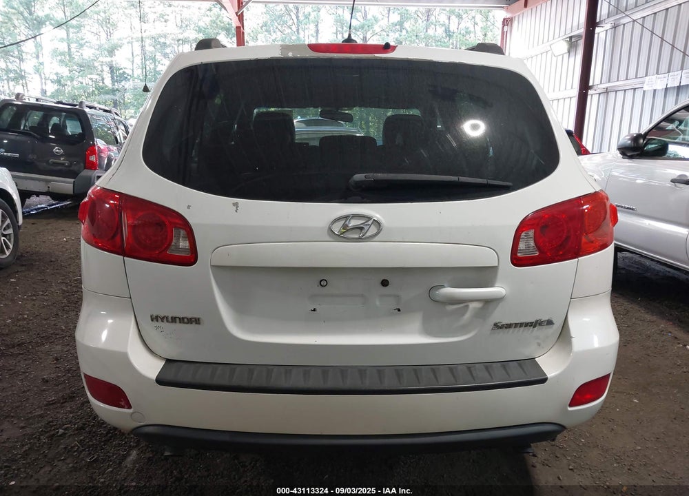 2008 HYUNDAI SANTA FE GLS VIN: 5NMSG13D88H199545