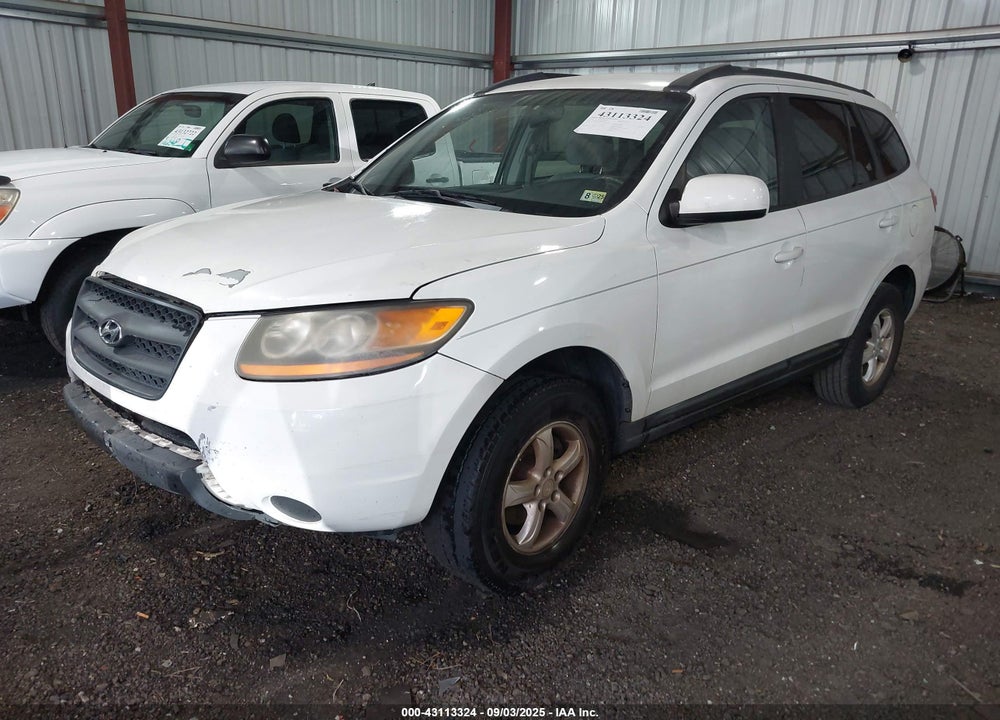 2008 HYUNDAI SANTA FE GLS VIN: 5NMSG13D88H199545