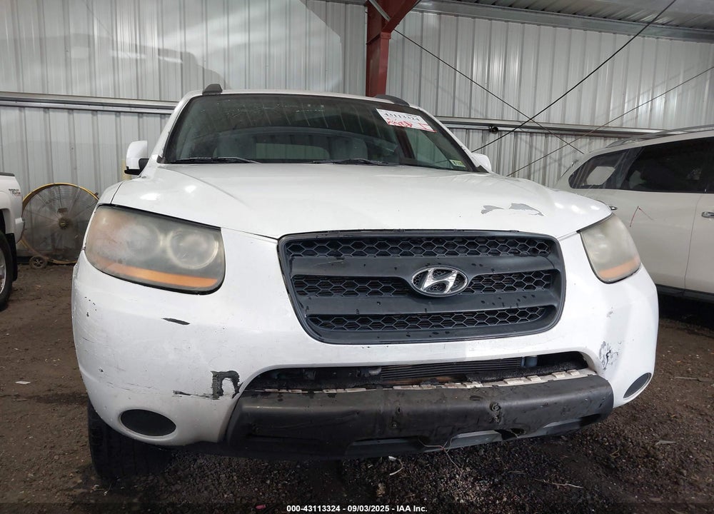 2008 HYUNDAI SANTA FE GLS VIN: 5NMSG13D88H199545