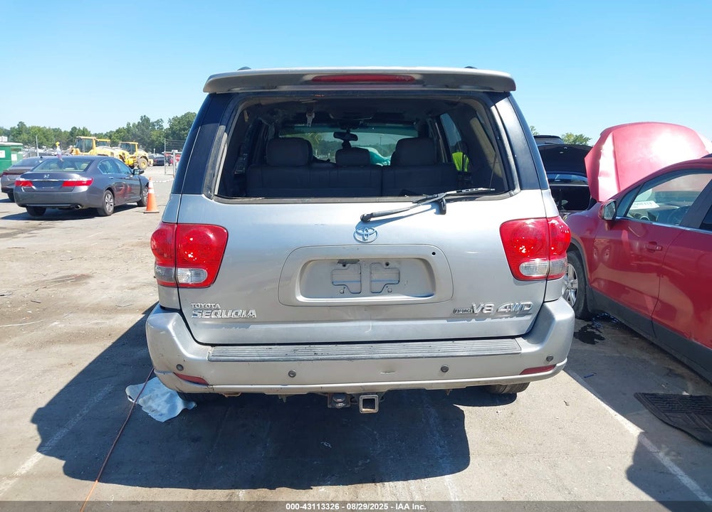 2006 TOYOTA SEQUOIA VIN: 5TDBT44A46S268016