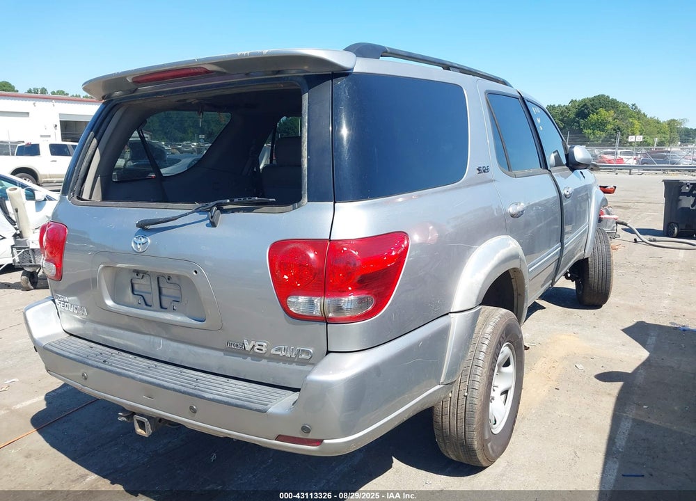 2006 TOYOTA SEQUOIA VIN: 5TDBT44A46S268016