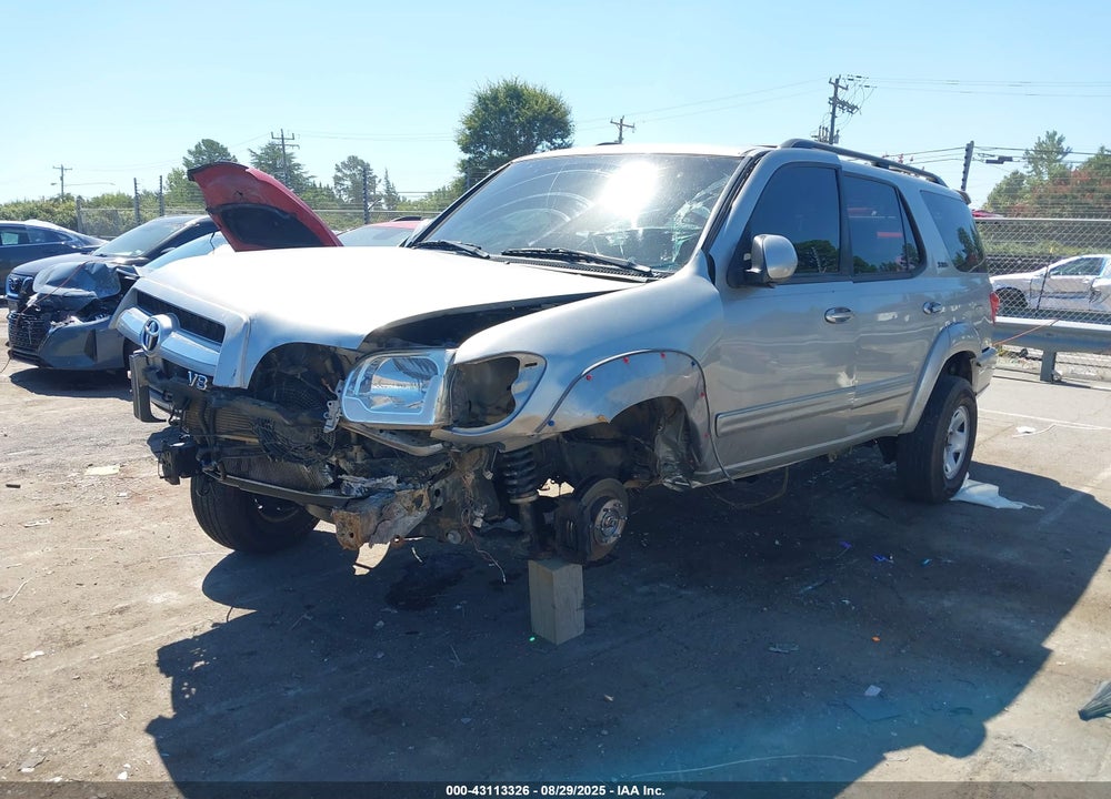 2006 TOYOTA SEQUOIA VIN: 5TDBT44A46S268016