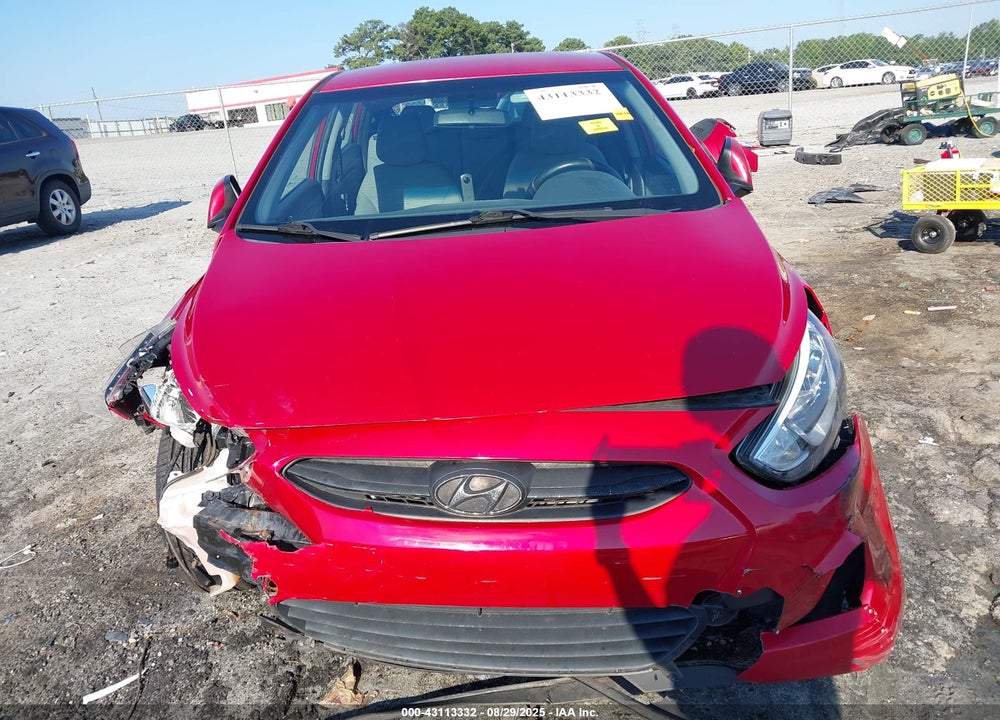 2016 HYUNDAI ACCENT VIN: KMHCT5AE6GU241426
