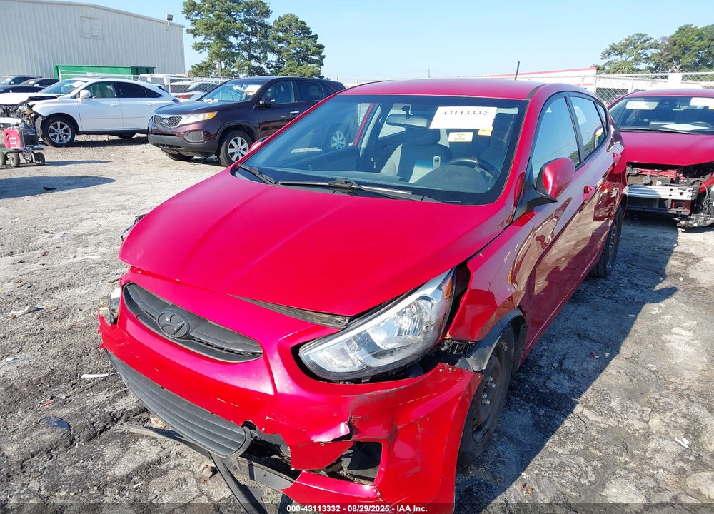 2016 HYUNDAI ACCENT VIN: KMHCT5AE6GU241426