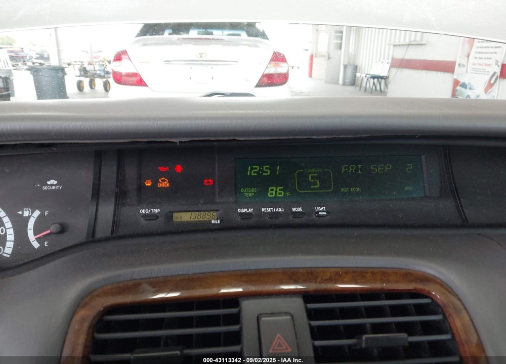 2001 TOYOTA AVALON XLS VIN: 4T1BF28B01U186735