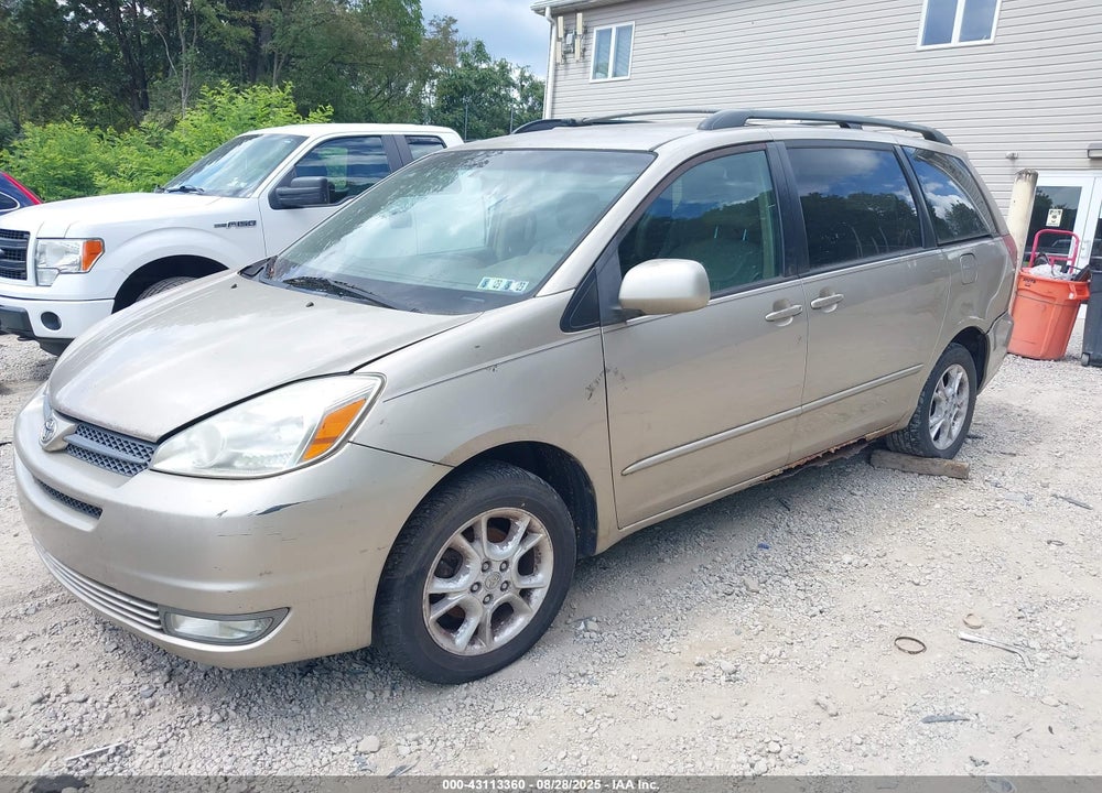 2005 TOYOTA SIENNA XLE VIN: 5TDBA22C85S039884