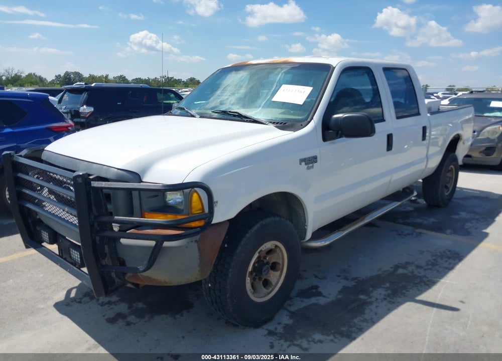 1999 FORD F250 SUPER DUTY VIN: 1FTNW21S7XEB95334