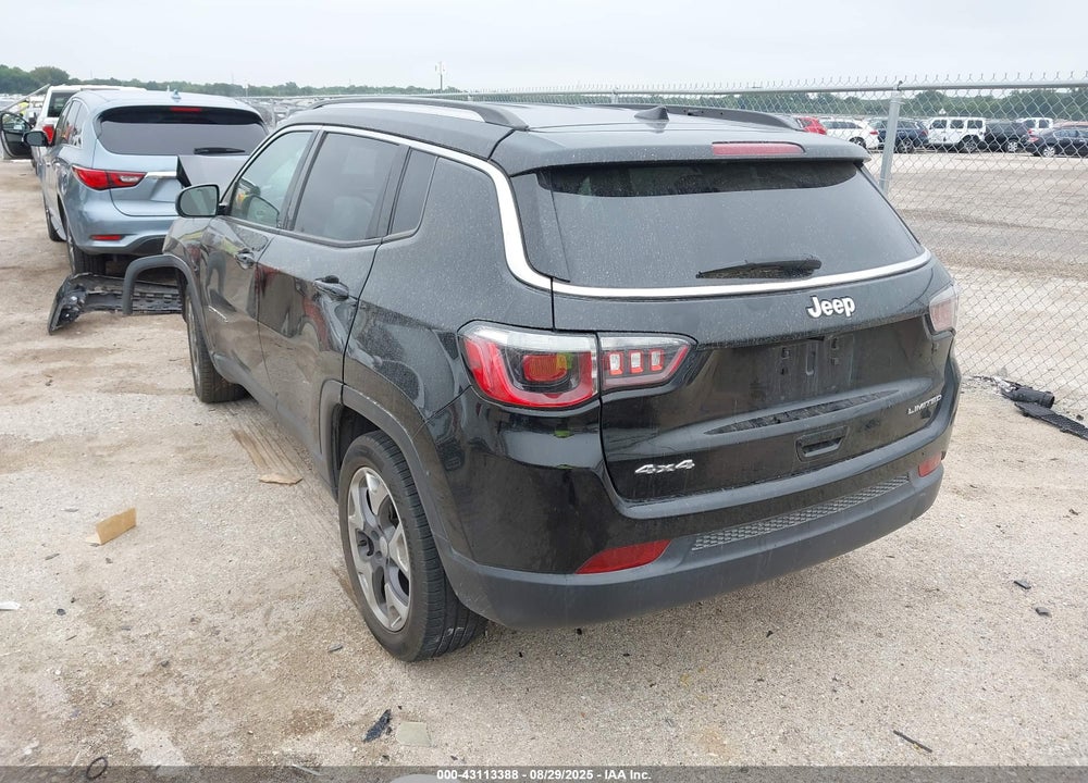 2018 JEEP COMPASS LIMITED 4X4 VIN: 3C4NJDCB0JT360624
