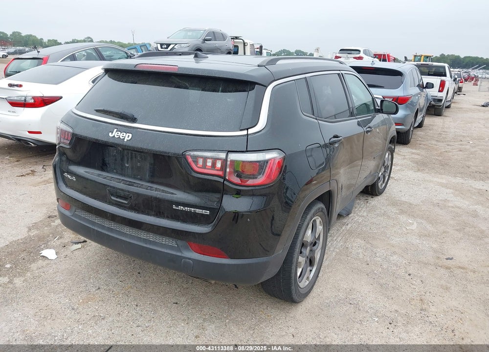 2018 JEEP COMPASS LIMITED 4X4 VIN: 3C4NJDCB0JT360624