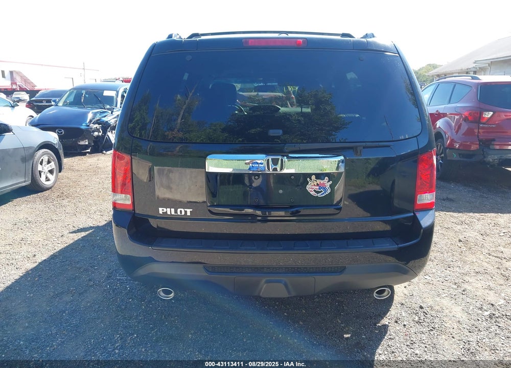 2012 HONDA PILOT VIN: 5FNYF3H64CB021936
