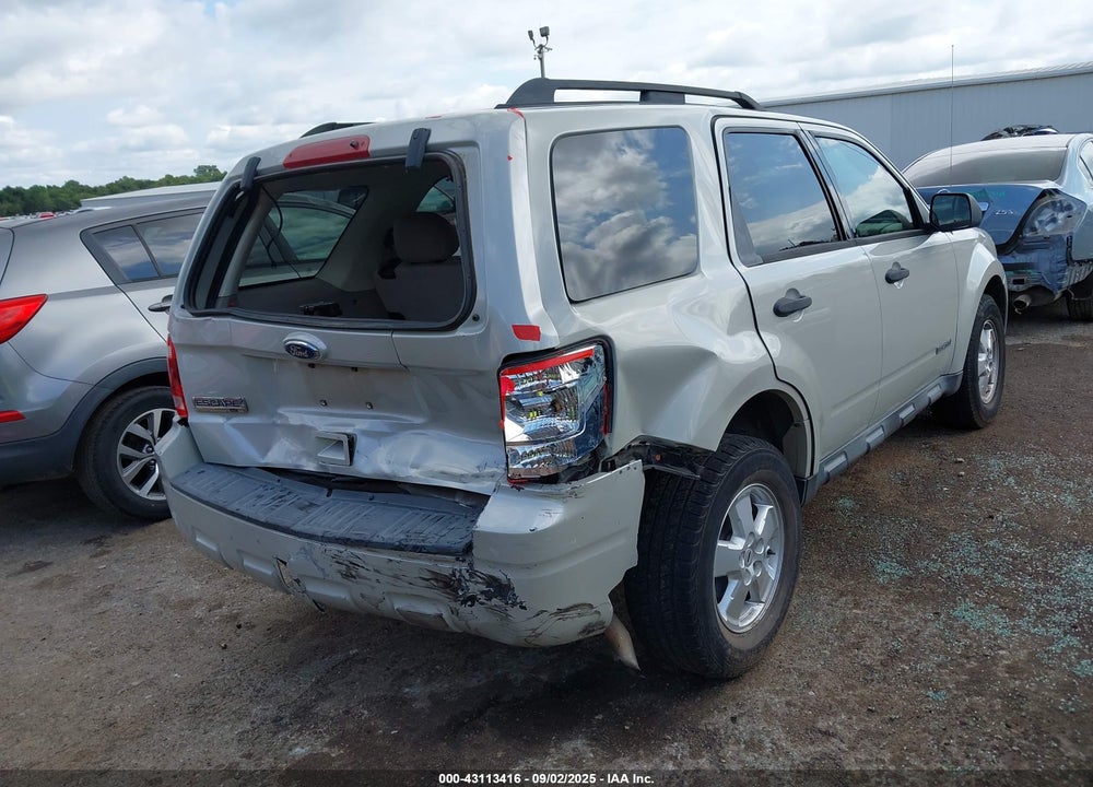 2008 FORD ESCAPE XLT VIN: 1FMCU03Z08KA72534