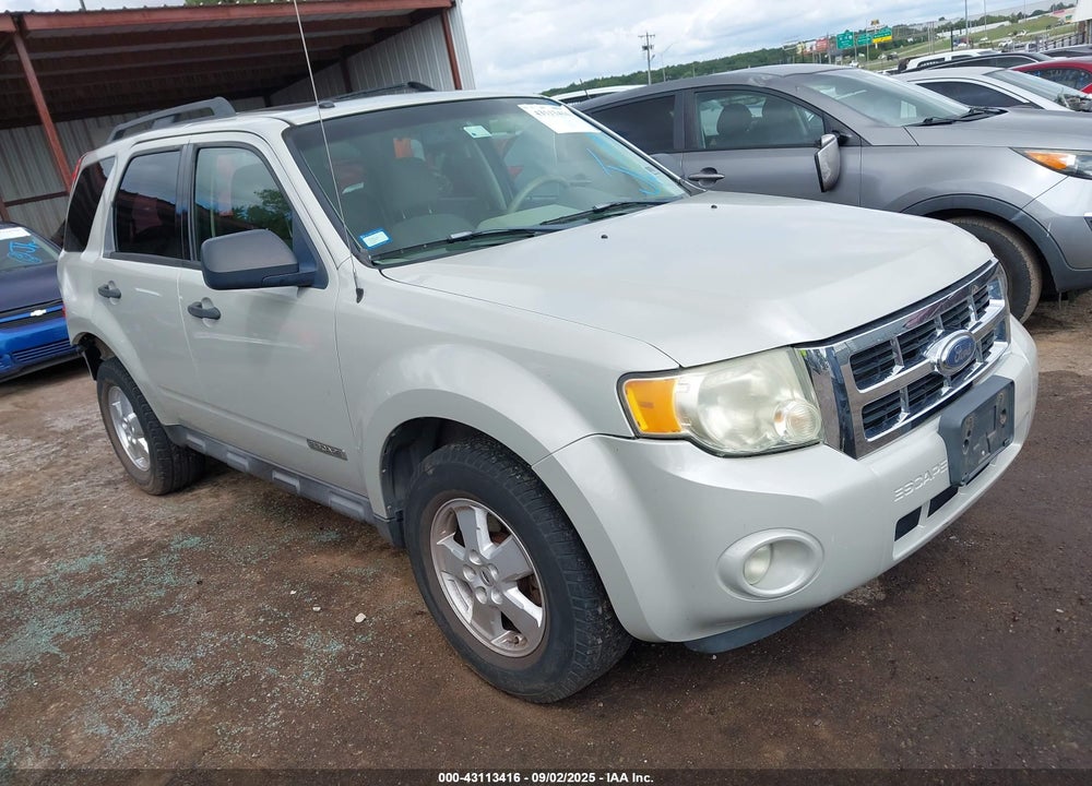 2008 FORD ESCAPE XLT VIN: 1FMCU03Z08KA72534