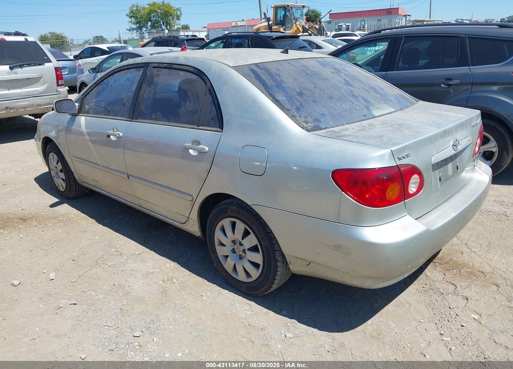 2003 TOYOTA COROLLA LE VIN: JTDBR32E430013881