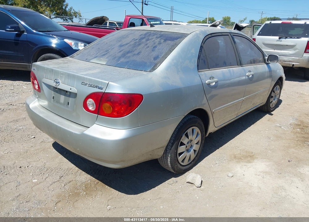 2003 TOYOTA COROLLA LE VIN: JTDBR32E430013881