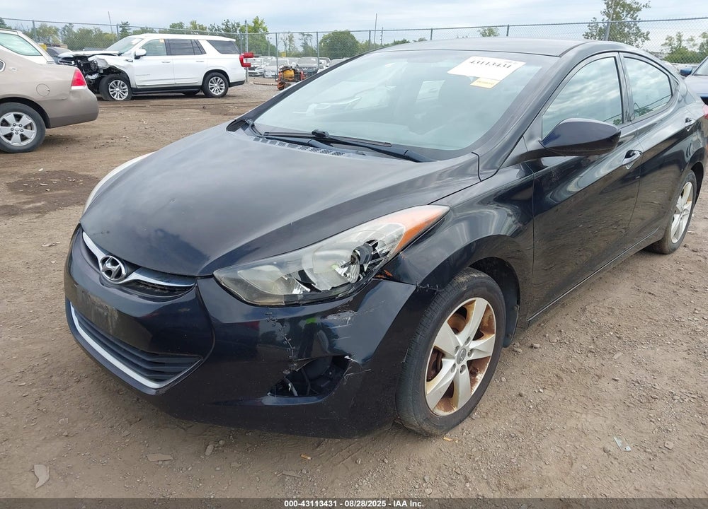 2013 HYUNDAI ELANTRA VIN: KMHDH4AE6DU979982