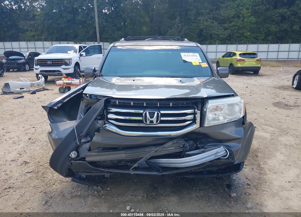 2012 HONDA PILOT VIN: 5FNYF3H59CB042255