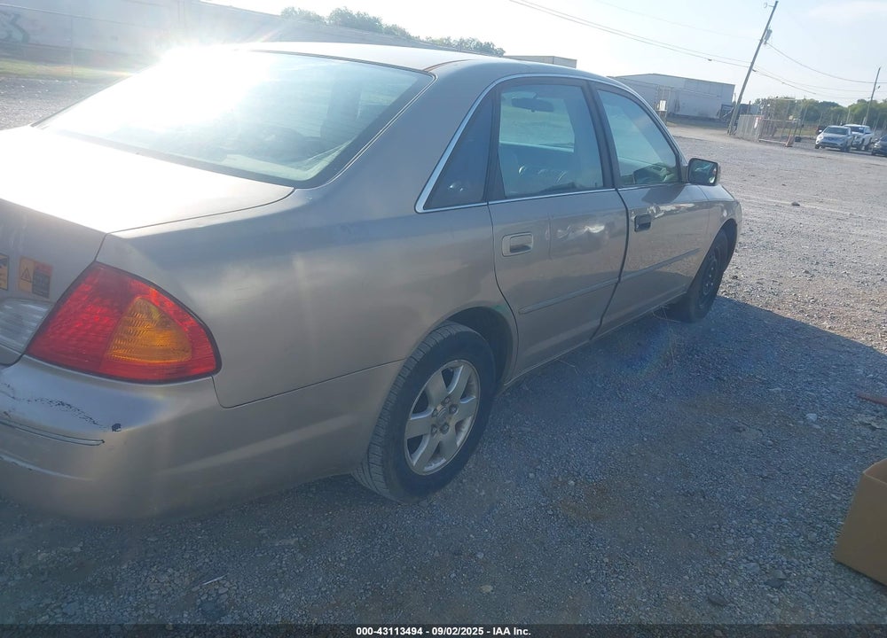 2000 TOYOTA AVALON XL VIN: 4T1BF28B5YU055519