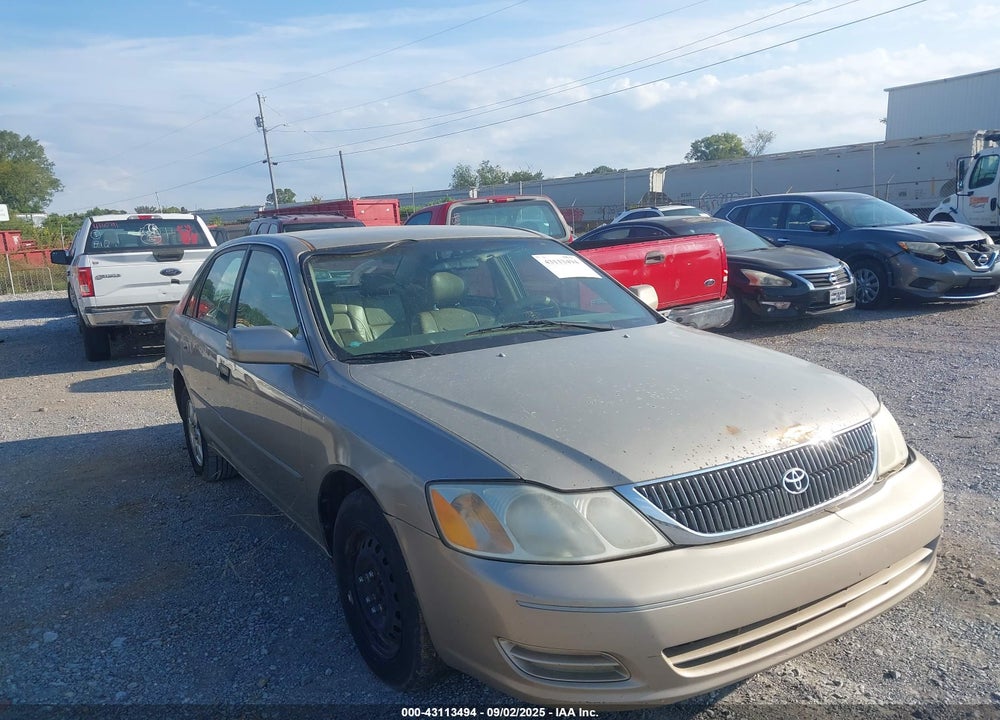 2000 TOYOTA AVALON XL VIN: 4T1BF28B5YU055519