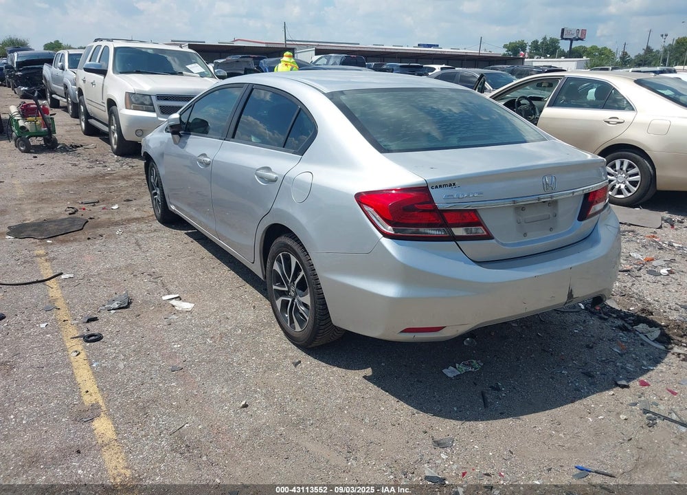 2015 HONDA CIVIC VIN: 19XFB2F80FE103710