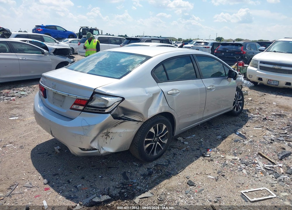 2015 HONDA CIVIC VIN: 19XFB2F80FE103710