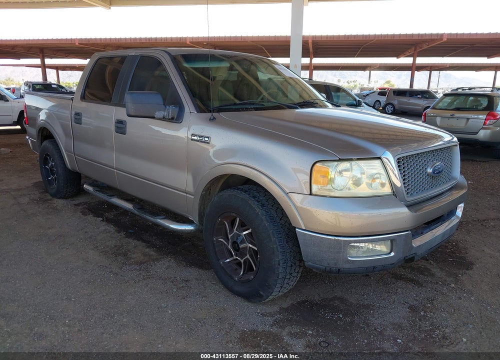 2005 FORD F-150 LARIAT/XLT VIN: 1FTPW12525KF12155