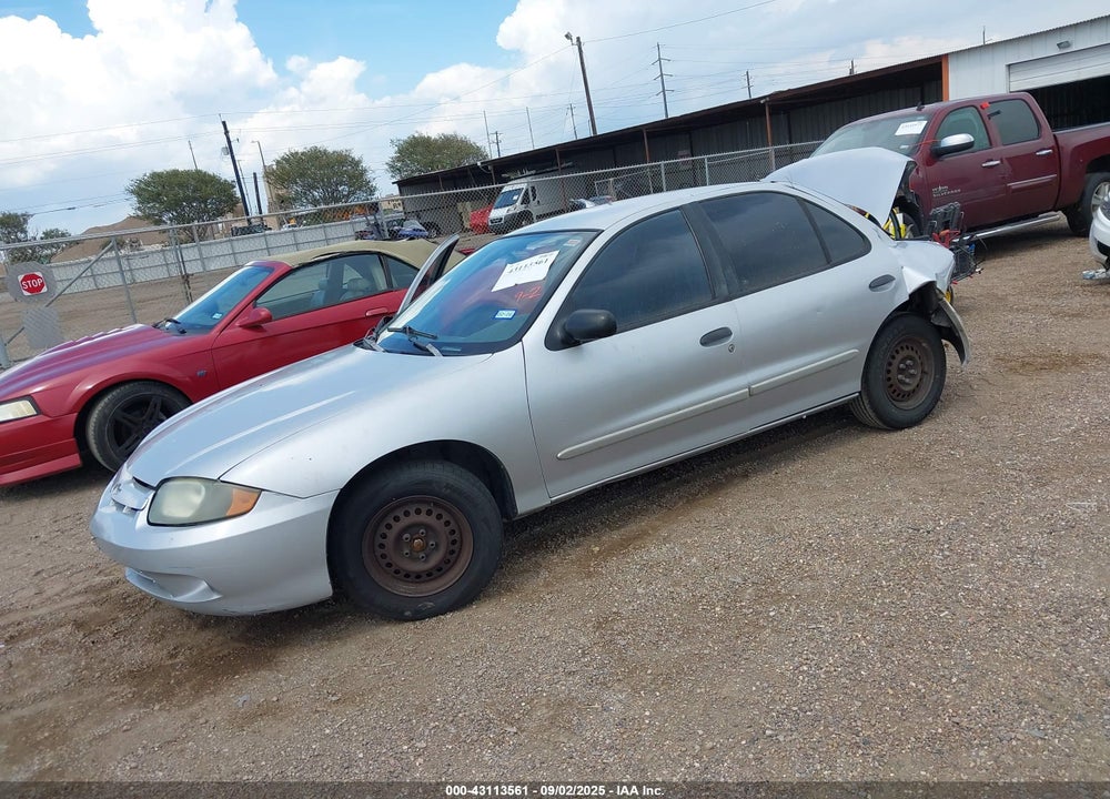 2003 CHEVROLET CAVALIER VIN: 1G1JC52F837254263