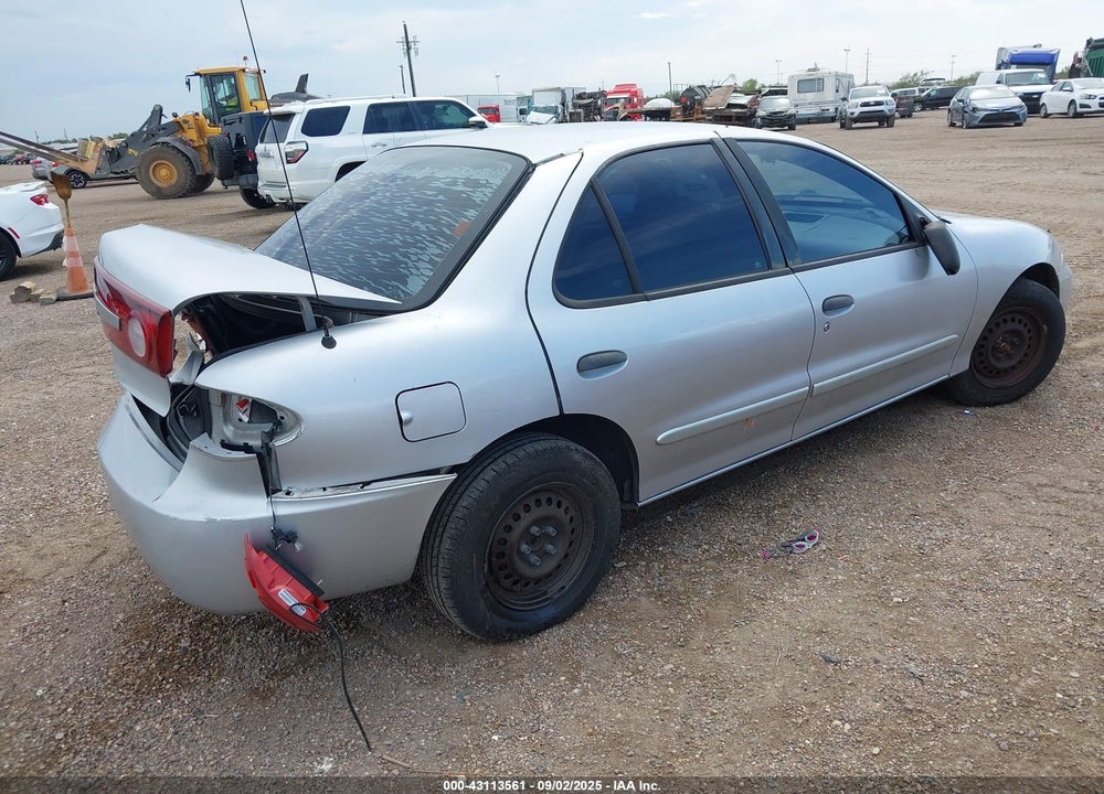 2003 CHEVROLET CAVALIER VIN: 1G1JC52F837254263