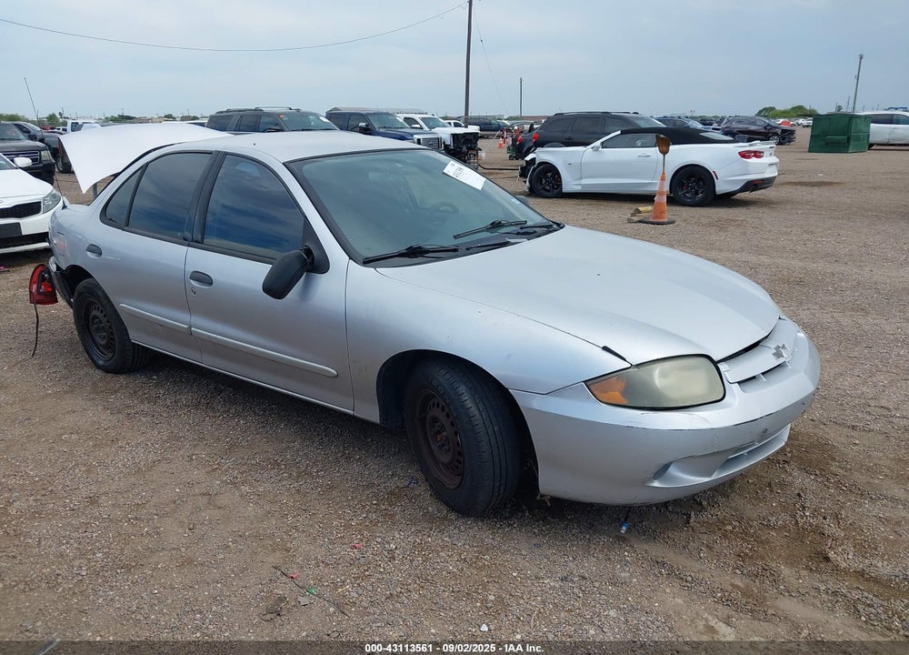 2003 CHEVROLET CAVALIER VIN: 1G1JC52F837254263