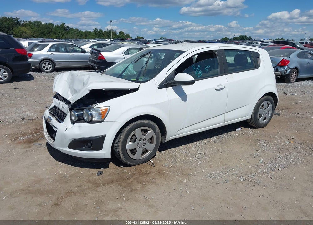 2015 CHEVROLET SONIC VIN: 1G1JA6SG7F4184782