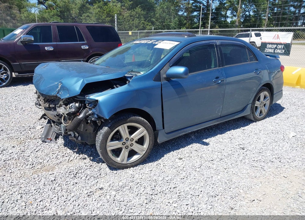 2013 TOYOTA COROLLA S VIN: 5YFBU4EE0DP185221
