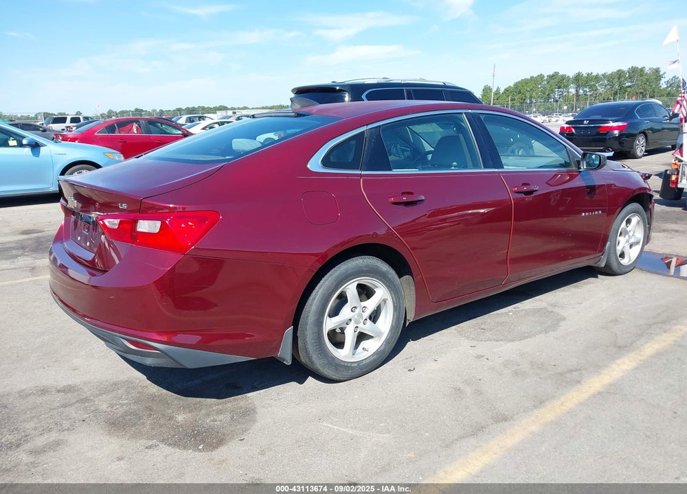 2016 CHEVROLET MALIBU VIN: 1G1ZB5ST0GF183681
