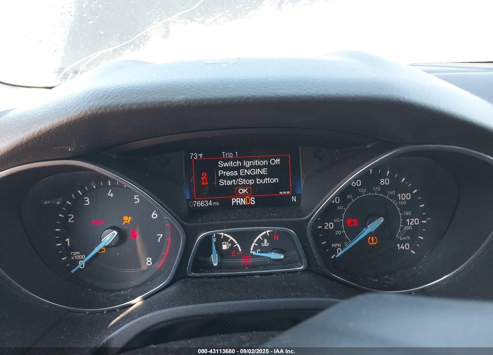 2018 FORD FOCUS VIN: 1FADP3N26JL314444