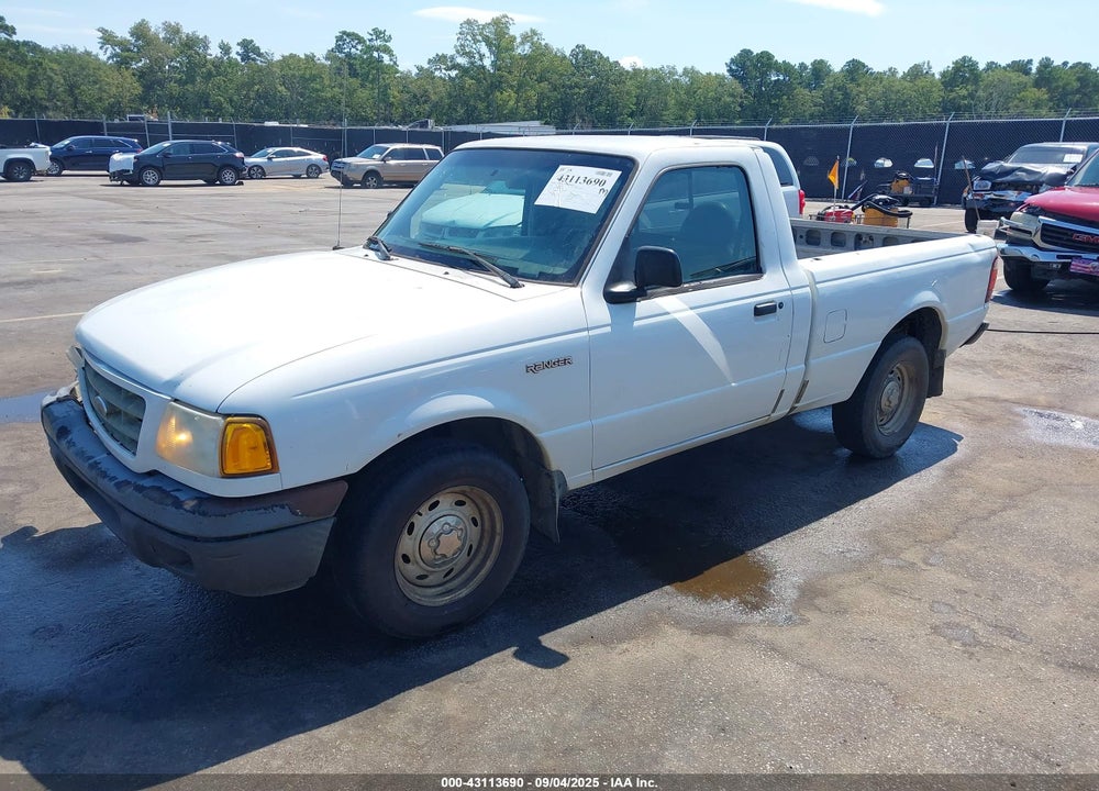 2002 FORD RANGER XL/XLT VIN: 1FTYR10D92PA88848