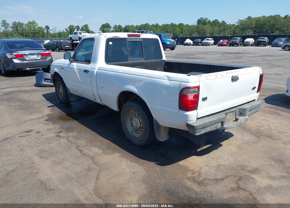 2002 FORD RANGER XL/XLT VIN: 1FTYR10D92PA88848