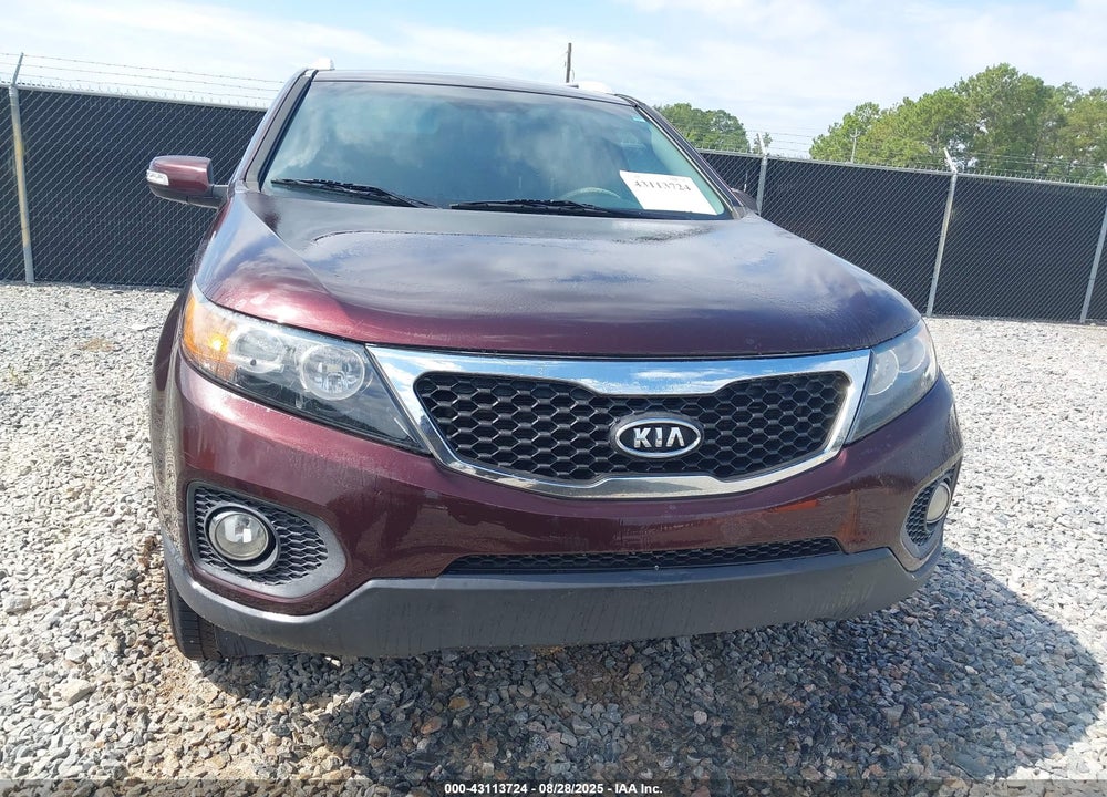 2012 KIA SORENTO LX VIN: 5XYKT3A61CG198588