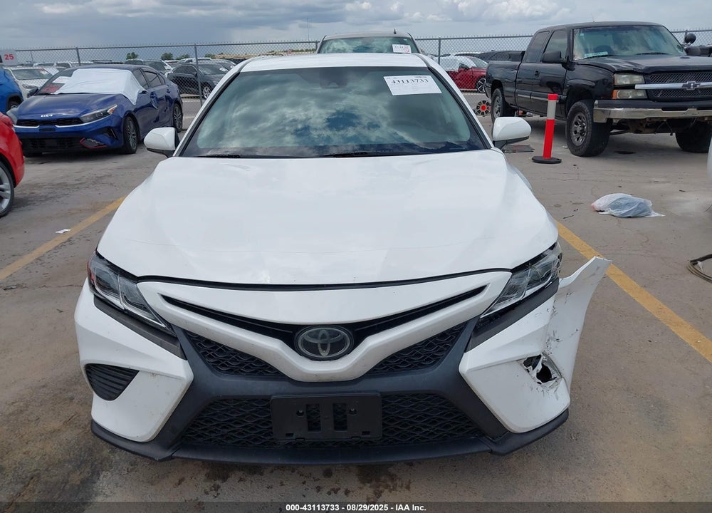 2020 TOYOTA CAMRY VIN: 4T1G11AK1LU366625