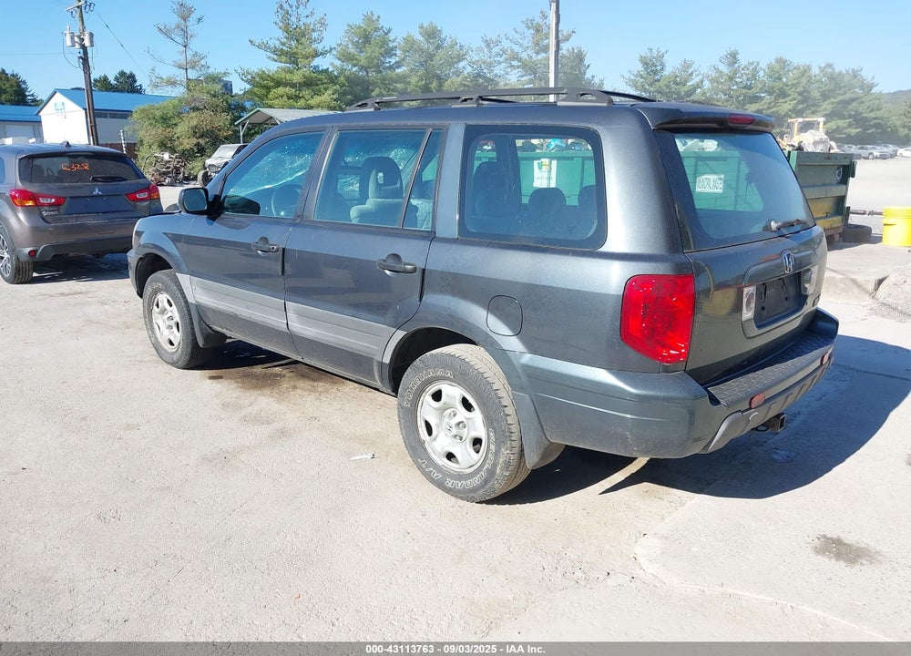 2004 HONDA PILOT LX VIN: 2HKYF18174H613357