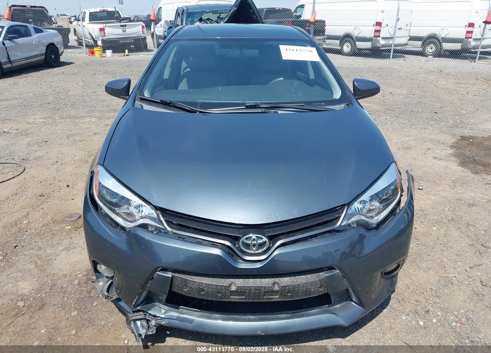 2016 TOYOTA COROLLA VIN: 5YFBURHEXGP485488
