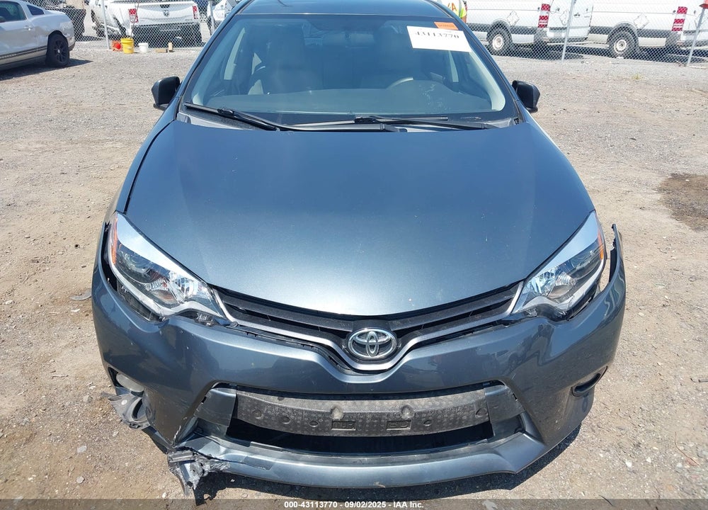 2016 TOYOTA COROLLA VIN: 5YFBURHEXGP485488