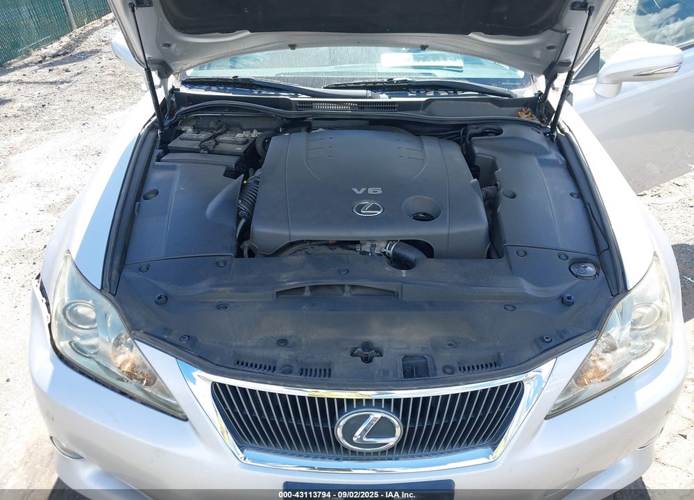 2010 LEXUS IS 250C VIN: JTHFF2C27A2511503