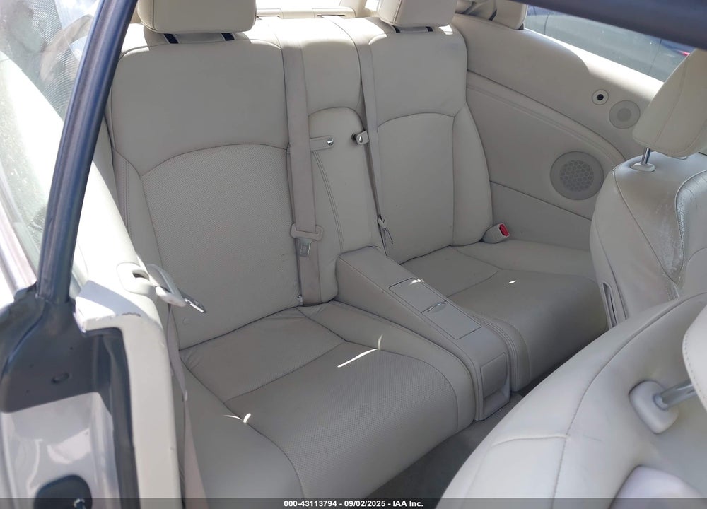 2010 LEXUS IS 250C VIN: JTHFF2C27A2511503