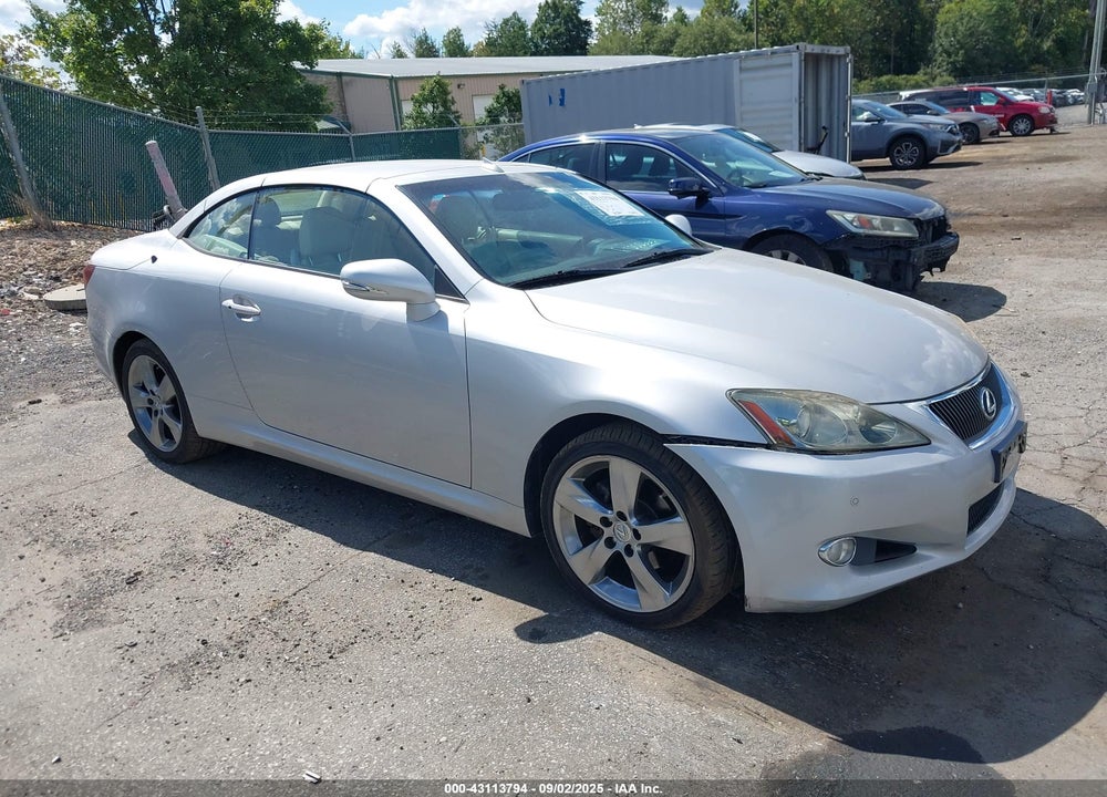 2010 LEXUS IS 250C VIN: JTHFF2C27A2511503
