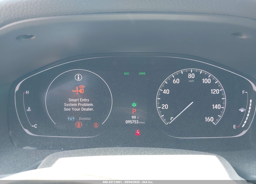 2020 HONDA ACCORD VIN: 1HGCV2F57LA024065