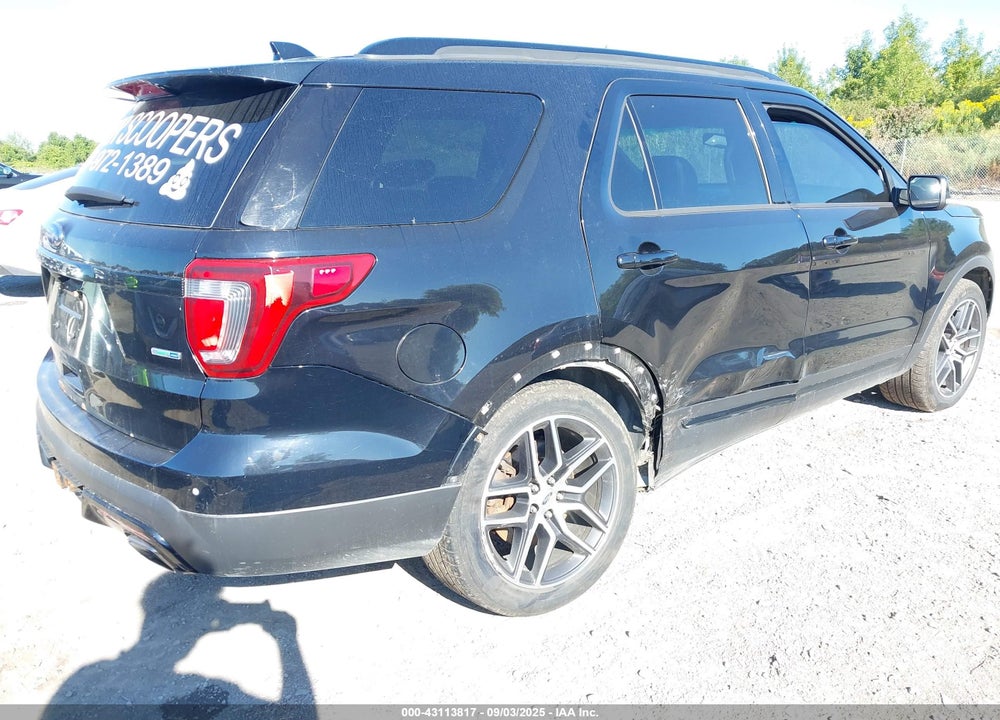 2016 FORD EXPLORER SPORT VIN: 1FM5K8GTXGGA49931