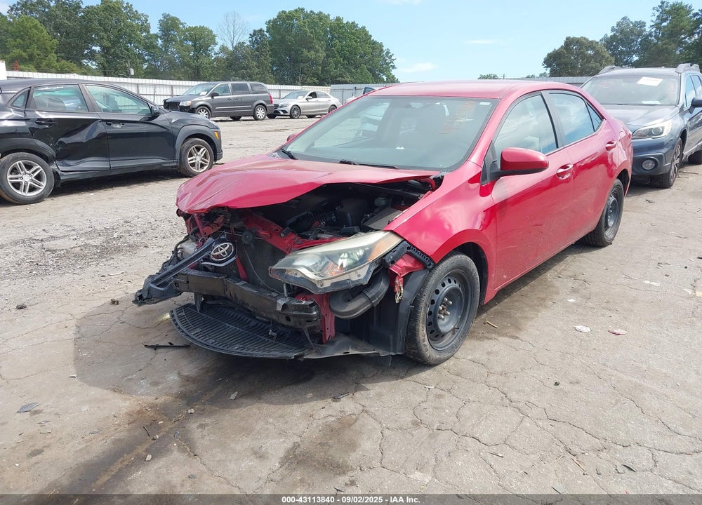 2015 TOYOTA COROLLA VIN: 2T1BURHE6FC478438