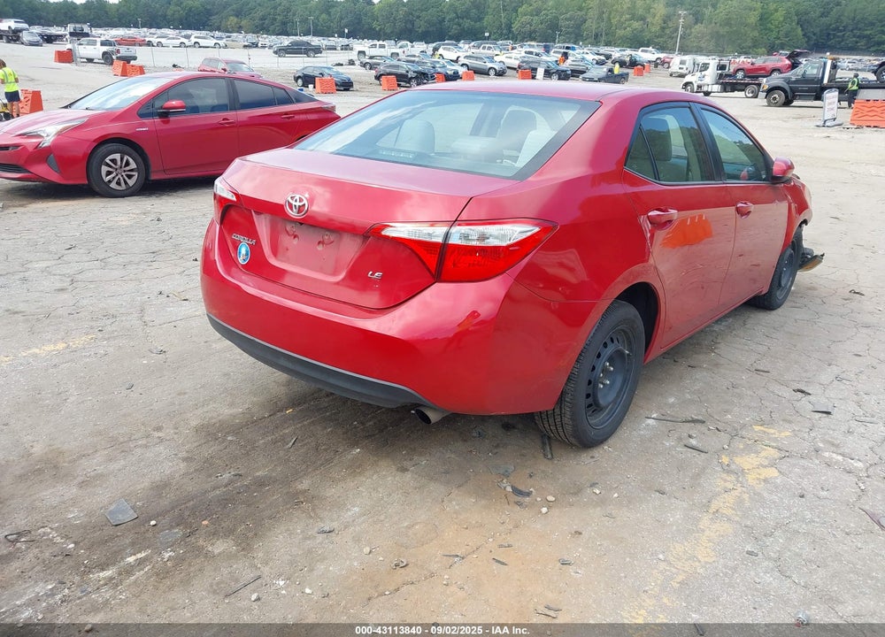 2015 TOYOTA COROLLA VIN: 2T1BURHE6FC478438