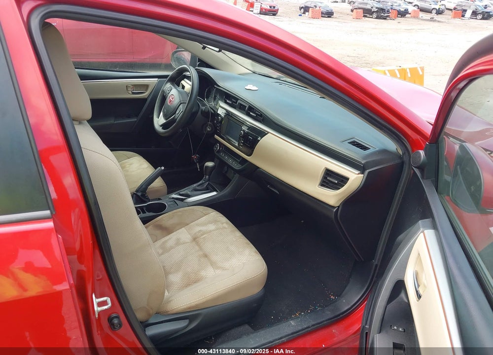 2015 TOYOTA COROLLA VIN: 2T1BURHE6FC478438