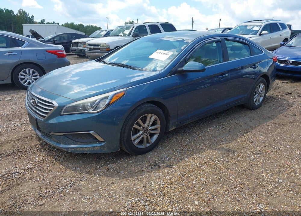 2016 HYUNDAI SONATA SE VIN: 5NPE24AF8GH334736