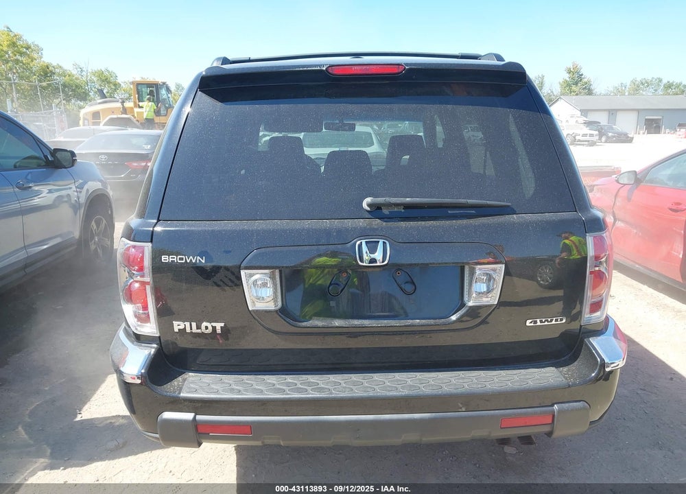 2007 HONDA PILOT EX-L VIN: 2HKYF18507H532434