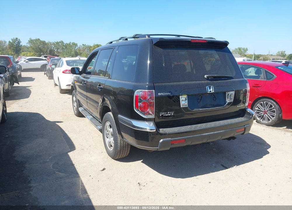 2007 HONDA PILOT EX-L VIN: 2HKYF18507H532434